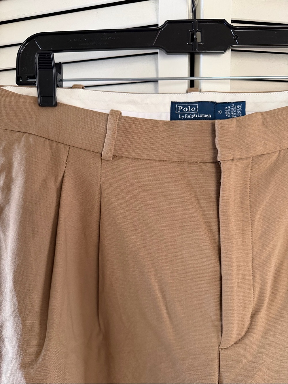 Polo by Ralph Lauren Khaki Pleated Women’s Dress Chinos